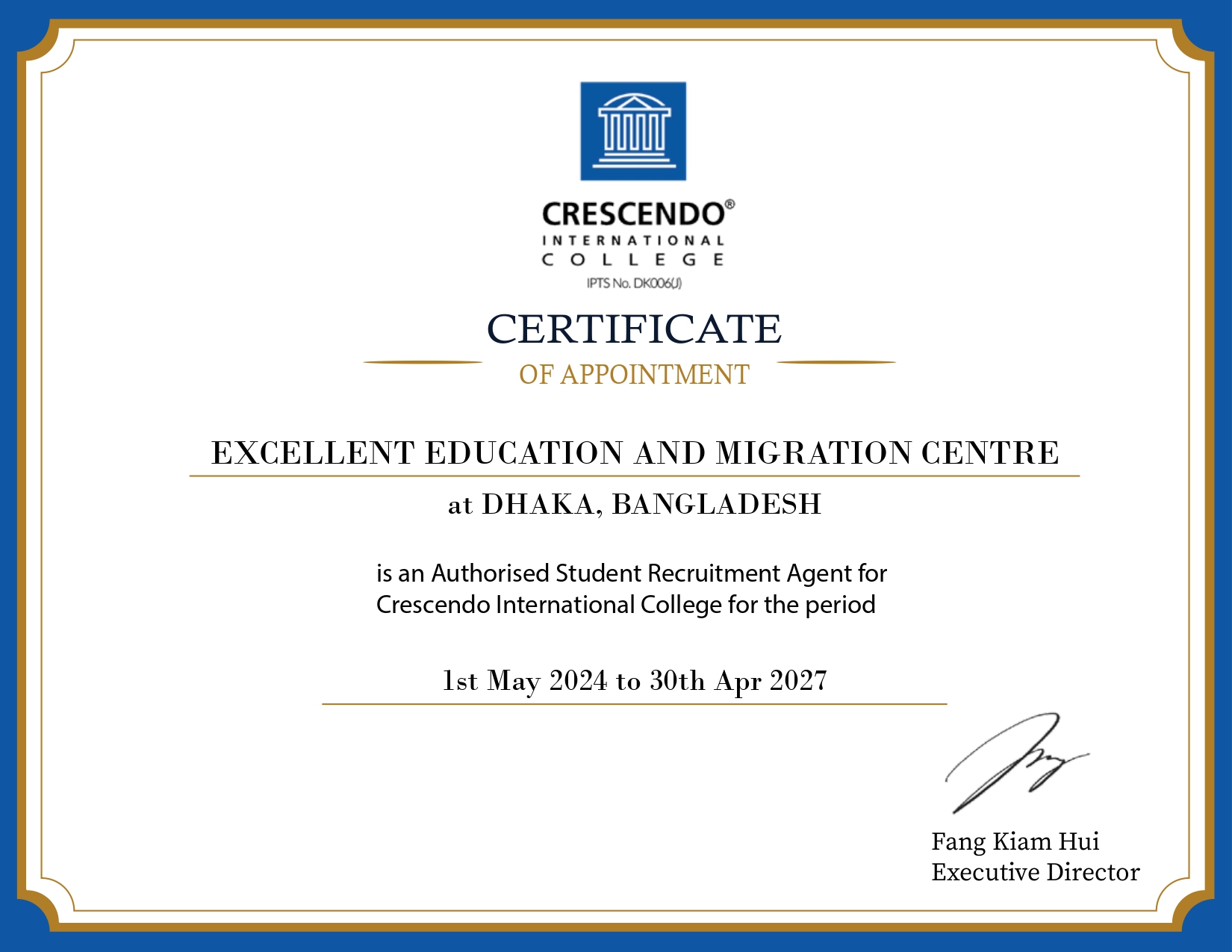 Cressendo College, Malaysia